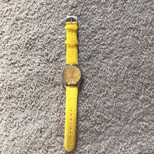 Gossip leather banded watch